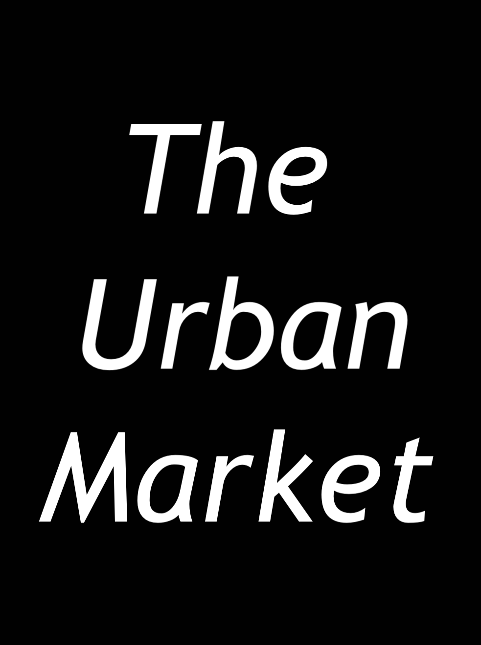 The
 Urban
Market